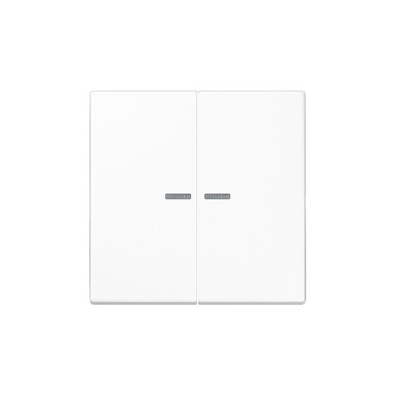 Клавиша 1+1 С Линзой "Белый" LS 990