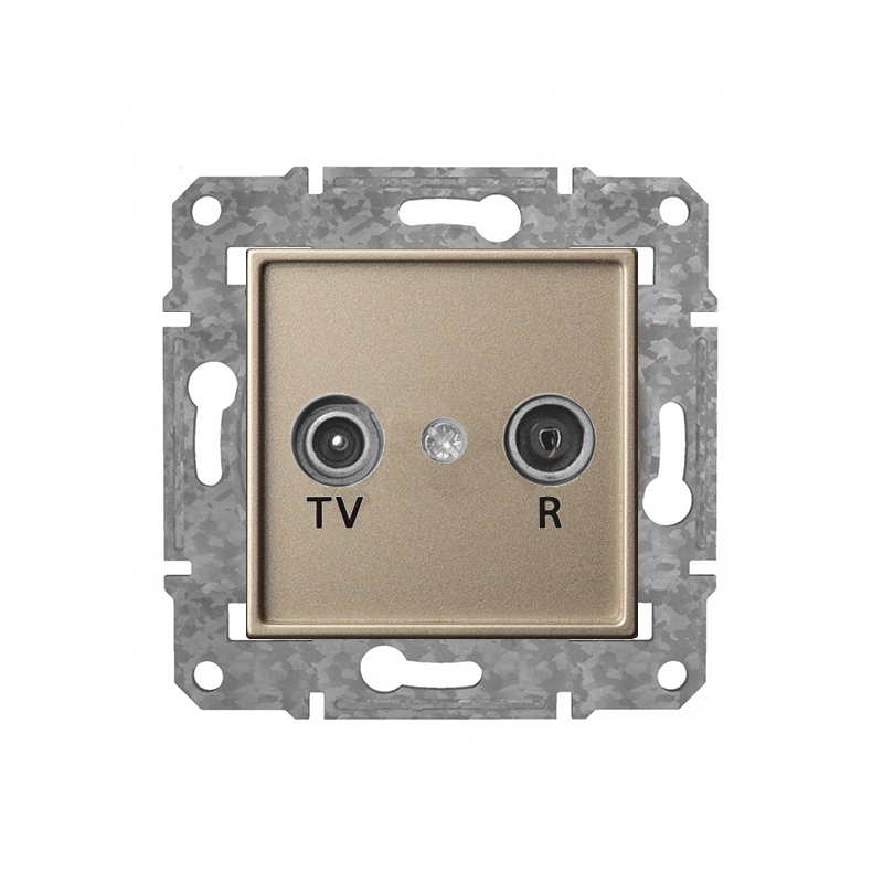 Rozete TV+R caurejoša "Šampanietis" Epsilon