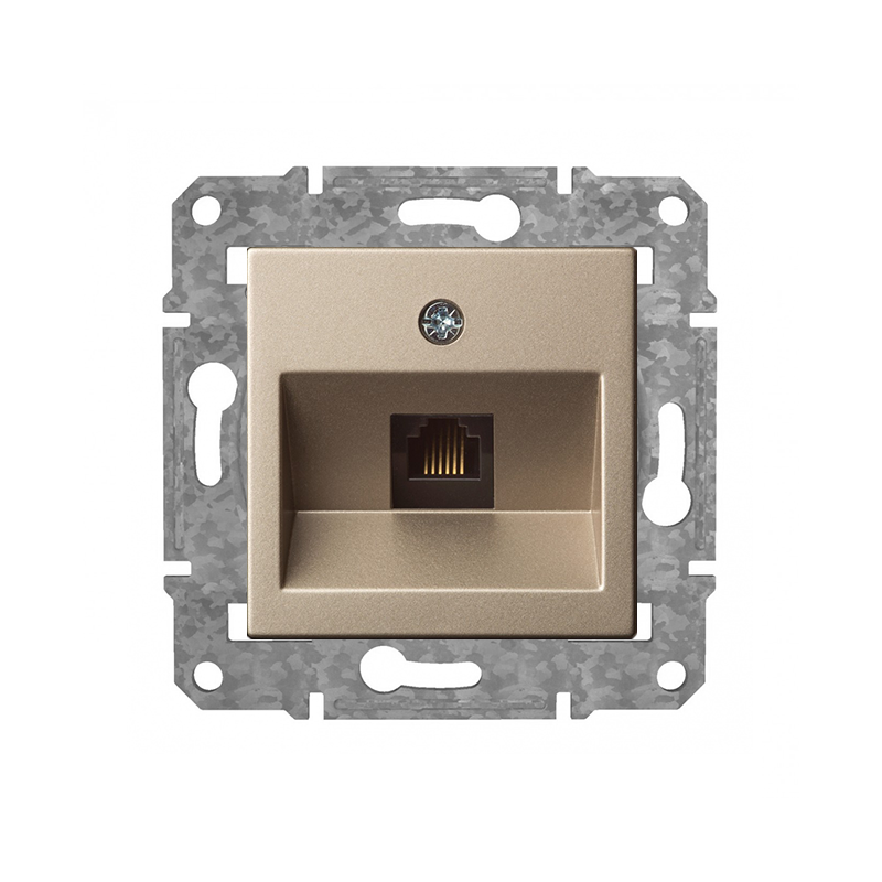 Розетка Телефонная RJ11 "Шампанский" Epsilon