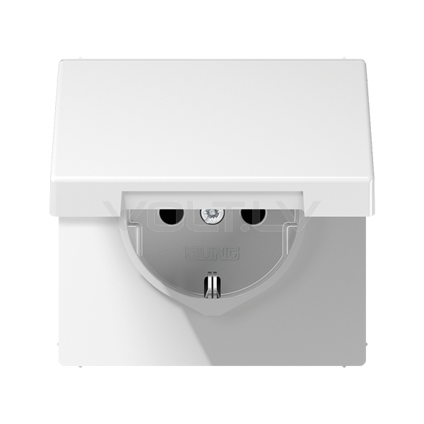 Rozete a/z ar vāku "Balts" LS 990