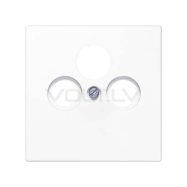 Centrālplate TV+SAT+FM "Balts" LS 990