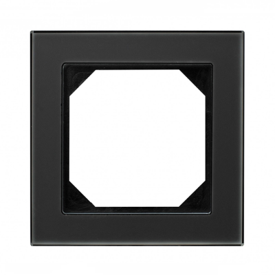 1М Рамка "Чёрное Стекло" Epsilon