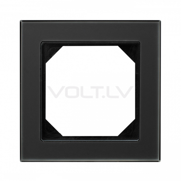 1М Рамка "Чёрное Стекло" Epsilon