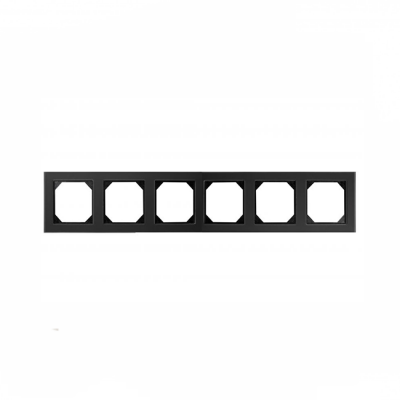 6М Рамка "Чёрное Стекло" Epsilon