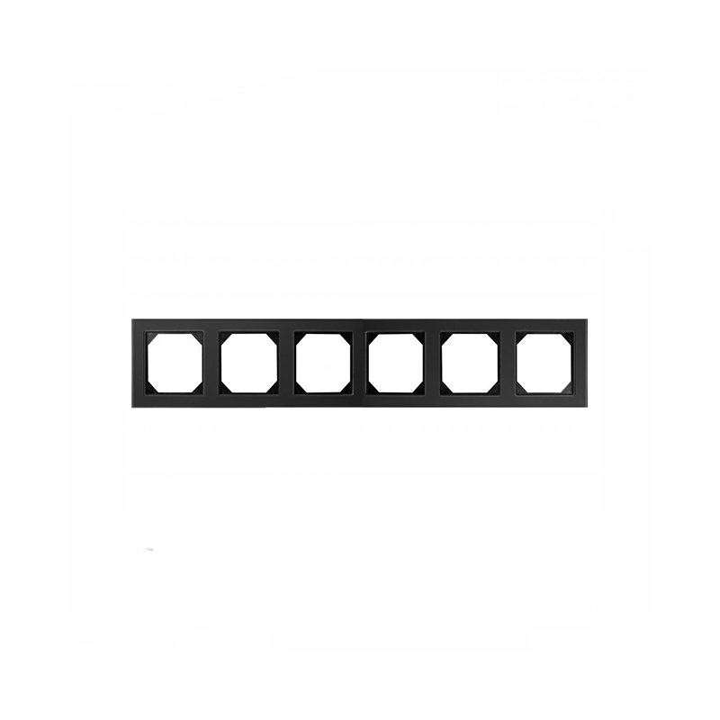 6М Рамка "Чёрное Стекло" Epsilon