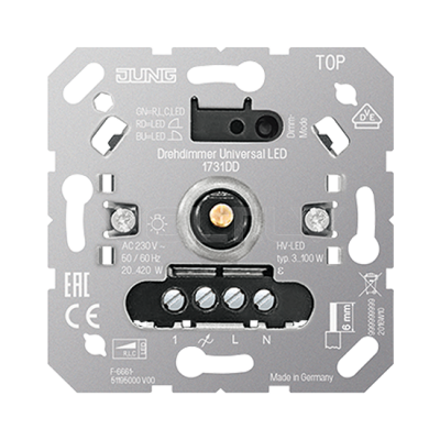 Светорегулятор Универсальный LED "Механизм" JUNG