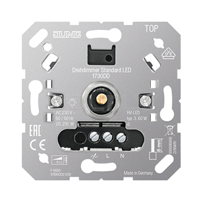 Gaismas regulators Standart LED "Mehanisms" JUNG