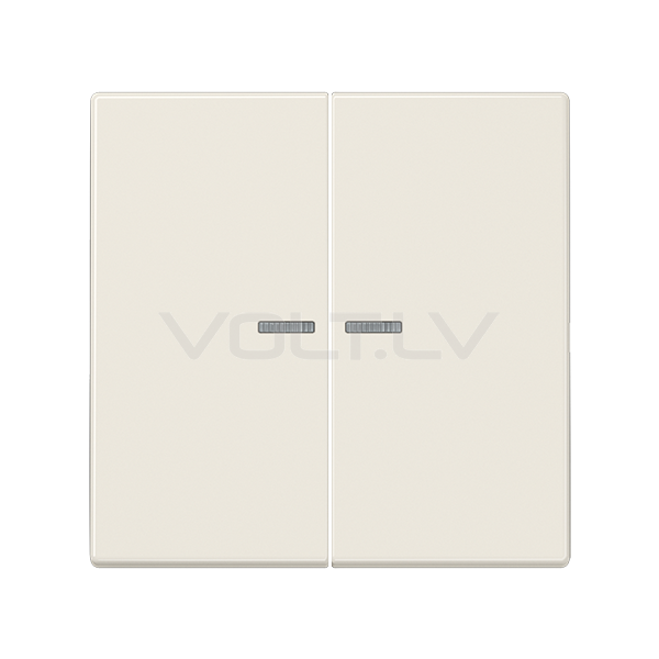 Клавиша 1+1 С Линзой "Бежевый" LS 990