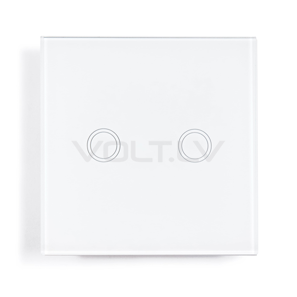 Skārienjutīgais Slēdzis 1+1 "Balts" Appio