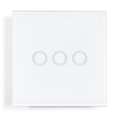 Сенсорный Выключатель 1+1+1 "Белый" Appio