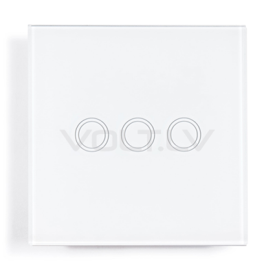 Сенсорный Выключатель 1+1+1 "Белый" Appio