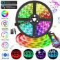Mitrumizturigais RGB LED lentes 5m komplekts ar Bluetooth vadību