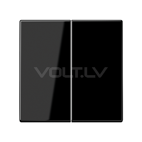 Taustiņš 1+1 "Melns" LS 990