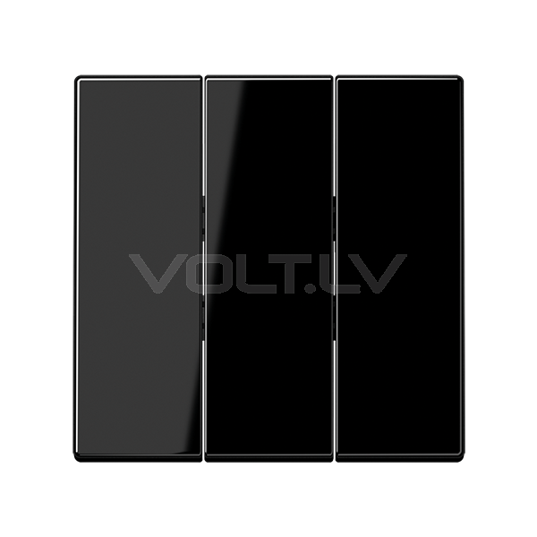 Клавиша 1+1+1 "Чёрный" LS 990