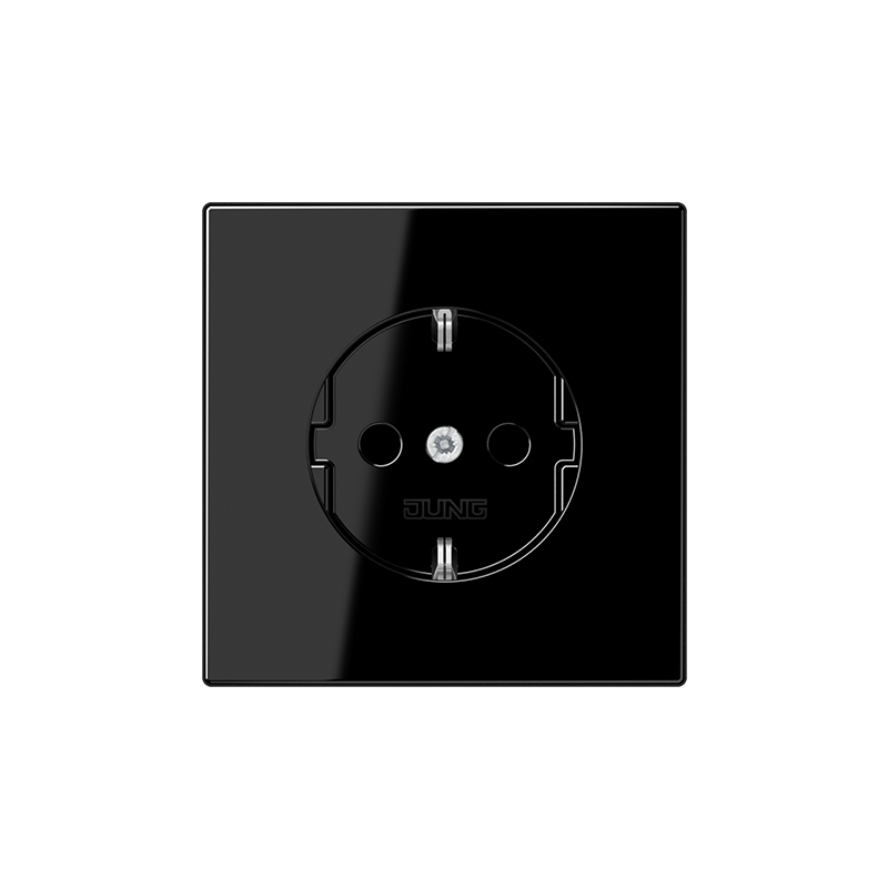 Rozete a/z ar bērnu aizs. "Melns" LS 990