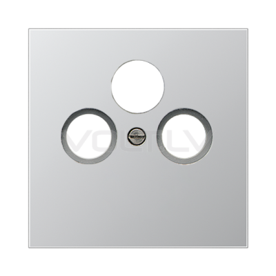 Centrālplate TV+SAT+FM LS Aluminium