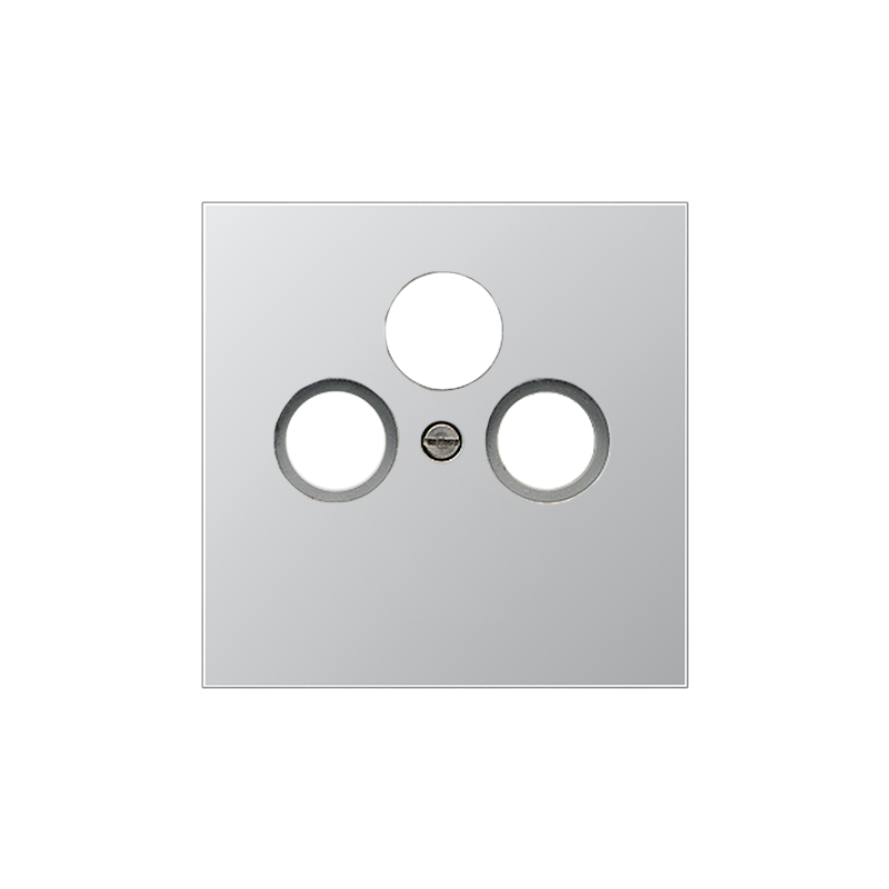 Накладка TV+SAT+FM LS Aluminium