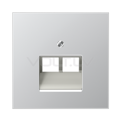 Centrālplate 1+1 Data LS Aluminium