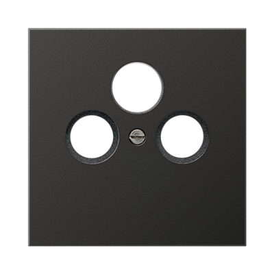 Centrālplate TV+SAT+FM LS Anthrazit