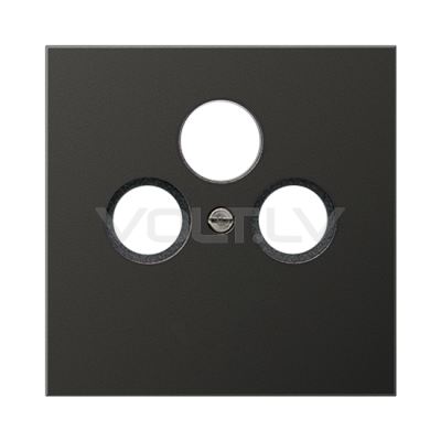 Centrālplate TV+SAT+FM LS Anthrazit