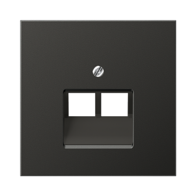 Centrālplate 1+1 Data LS Anthrazit