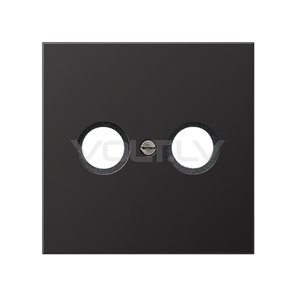 Centrālplate TV+SAT LS Dark