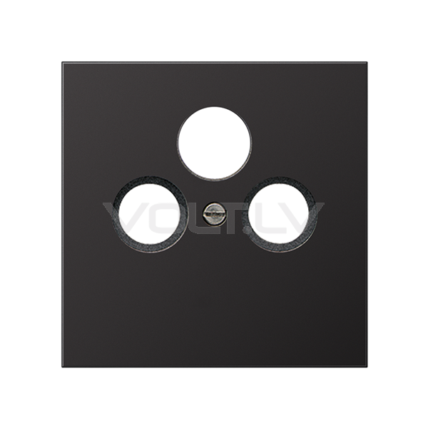 Centrālplate TV+SAT+FM LS Dark