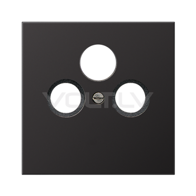 Centrālplate TV+SAT+FM LS Dark