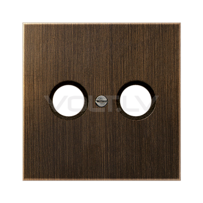 Накладка TV+SAT "Латунь" LS Antik