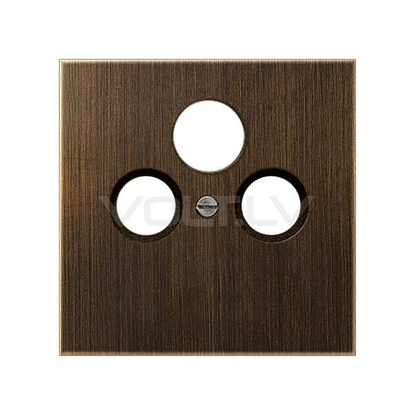 Centrālplate TV+SAT+FM "Misiņš" LS Antik