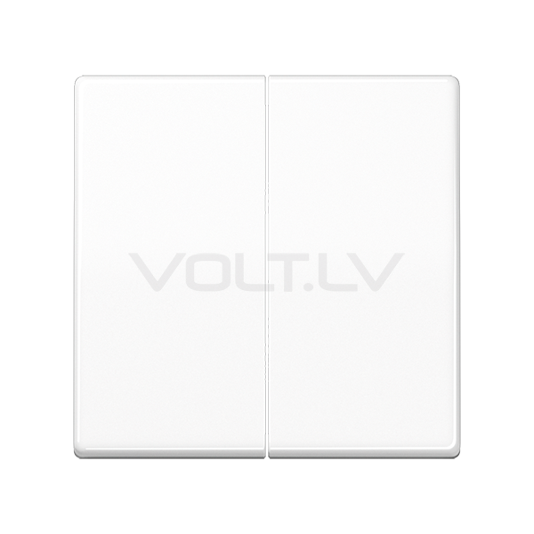 Taustiņš 1+1 "Balts" AS 500