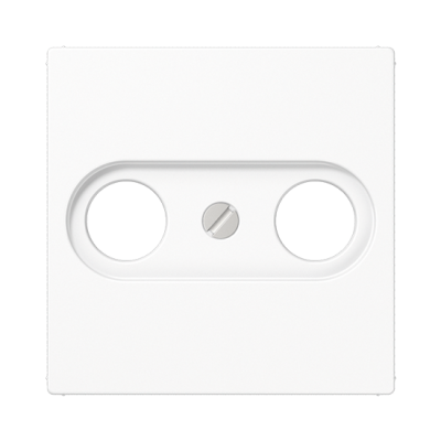 Centrālplate TV+SAT "Balts" A