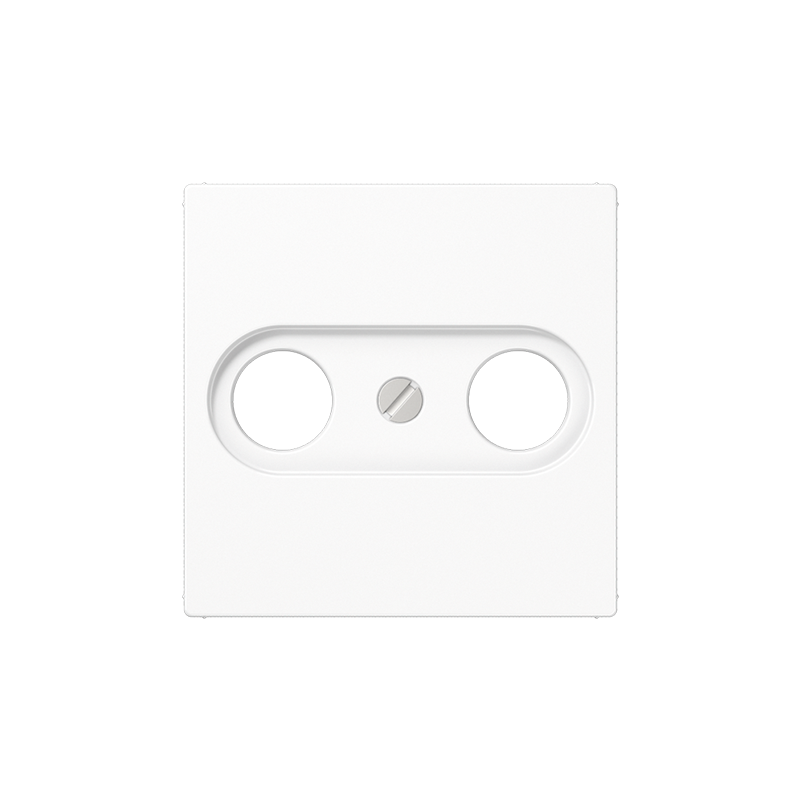 Centrālplate TV+SAT "Balts" A