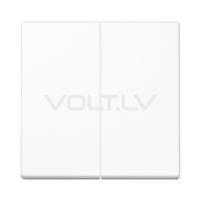 Taustiņš 1+1 "Balts" A