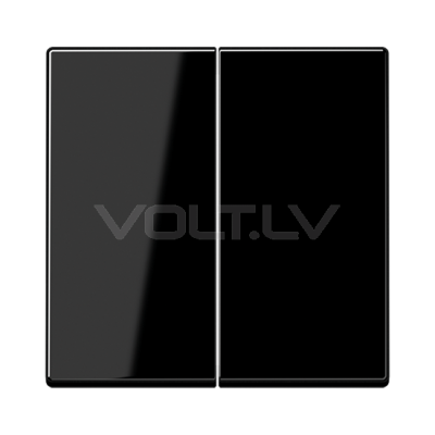 Taustiņš 1+1 "Melns" A