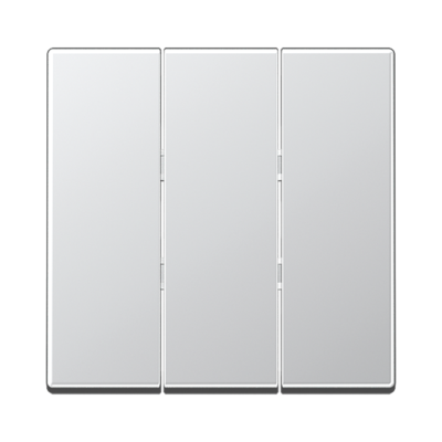 Клавиша 1+1+1 "Алюминий" A