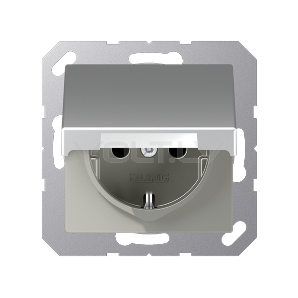 Rozete a/z ar vāku "Alumīnijs" A