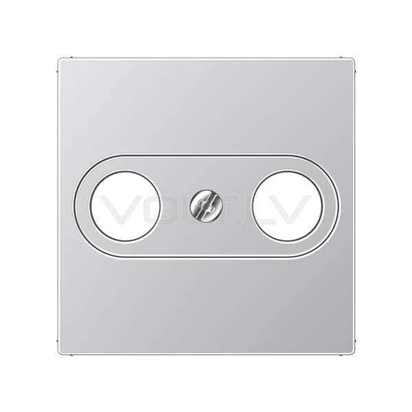 Centrālplate TV+SAT "Alumīnijs" A