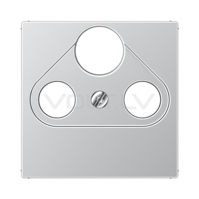 Накладка TV+SAT+SAT "Алюминий" A