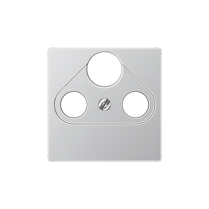 Накладка TV+SAT+SAT "Алюминий" A