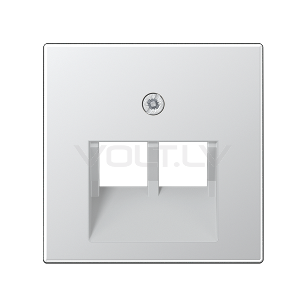 Centrālplate 1+1 Data "Alumīnijs" A