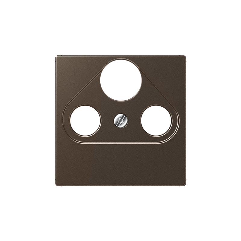 Centrālplate TV+SAT+FM "Mokko" A