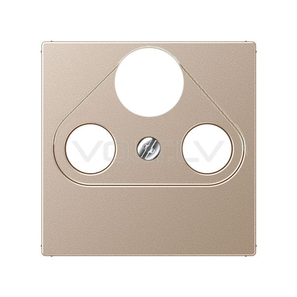 Centrālplate TV+SAT+FM "Šampanietis" A