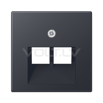 Centrālplate 1+1 Data "Antracīts" A