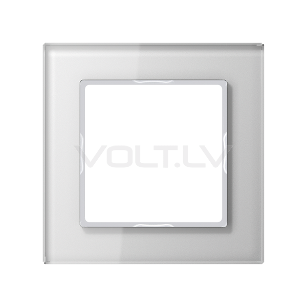 1М Рамка "Белое Стекло" A Creation