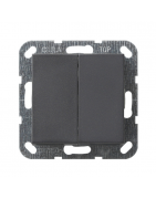 Gira System 55 (System 55), Gira E2, Gira E3, Gira Event (System 55), Gira Event Clear (System 55), Gira Event Opaque , Gira Esprit, Gira Studio, Gira F100, розетка, выключатель, переключатель, диммер, светорегулятор, рамка, купить в Риге